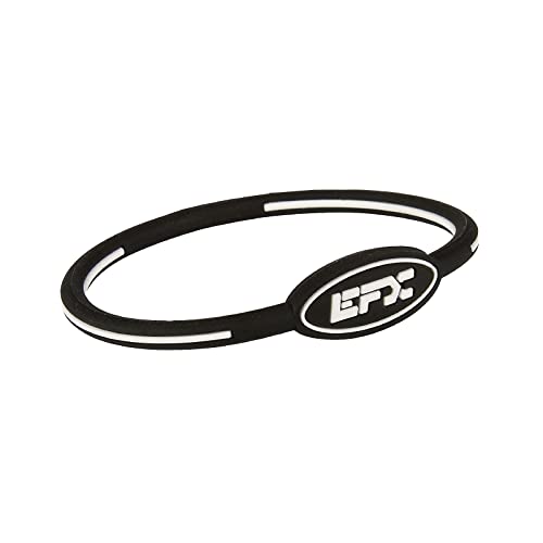 Unbekannt EFX Silikon oval Armband, Herren, schwarz/weiß