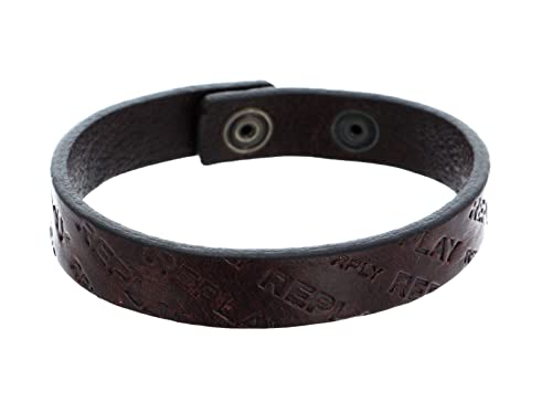  Leather Bracelet Faded Black Brown