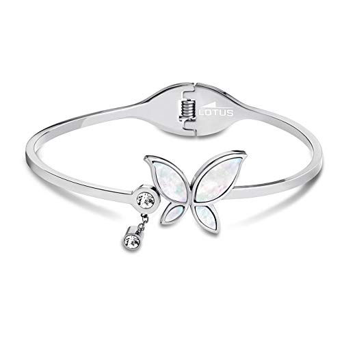 Lotus Style Bracelet Femme Strass Papillon Acier LS1794 2/1