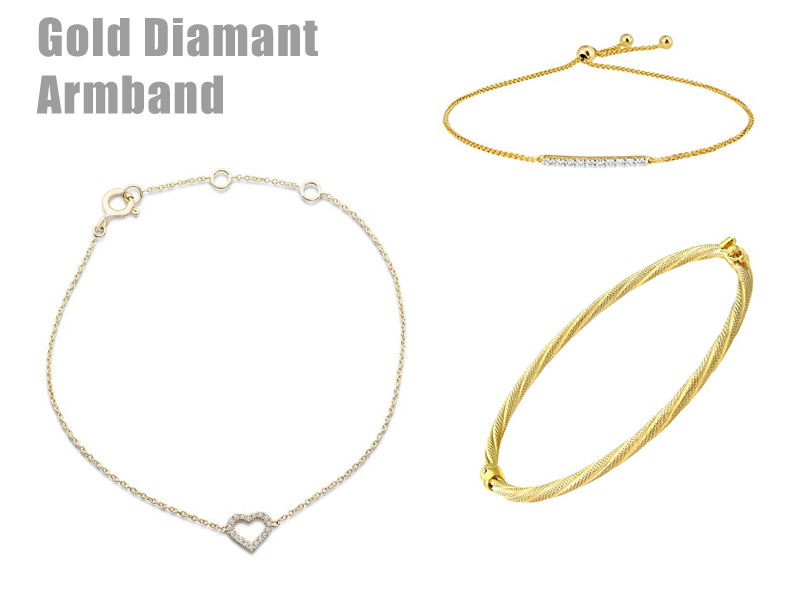 Armband Diamant Gold