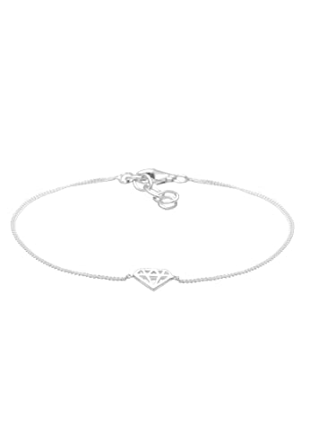 Elli Armband Damen Diamant Cut-Out in 925 Sterling Silber