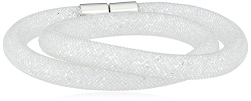Swarovski Damen-Armband Metalllegierung Glas weiß 38.0 cm - 5102551