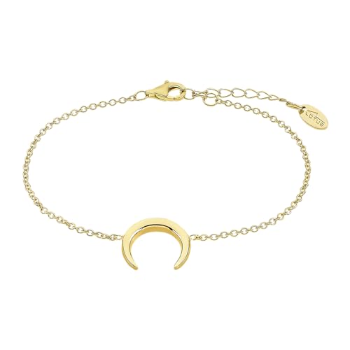 LOTUS SILVER Frau Armbänder Silber Pocherschliff Blauer Zirkonia