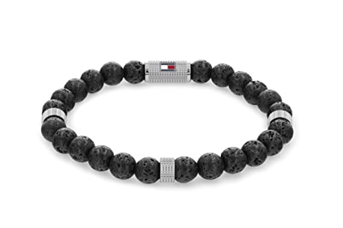 Tommy Hilfiger Jewelry Armband für Herren aus Lavasteinperlen - 2790435