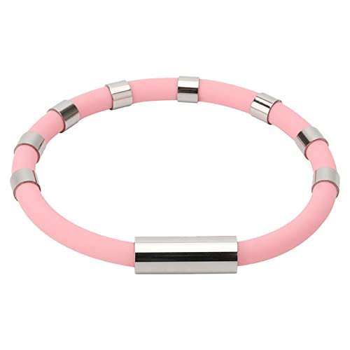 Yowablo Antistatisches, wasserdichtes Sportarmband, antistatisches Silikonarmband mit 8 Schlaufen, eliminiert k?perstatische Anionen, Handschlaufe, zum Joggen, Winter, zum Damen Namen Gravur