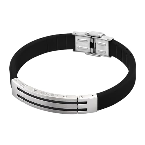 LOTUS STYLE Armband LS1521-2/2 Men In Black Edelstahl 189.00 mm für Herren