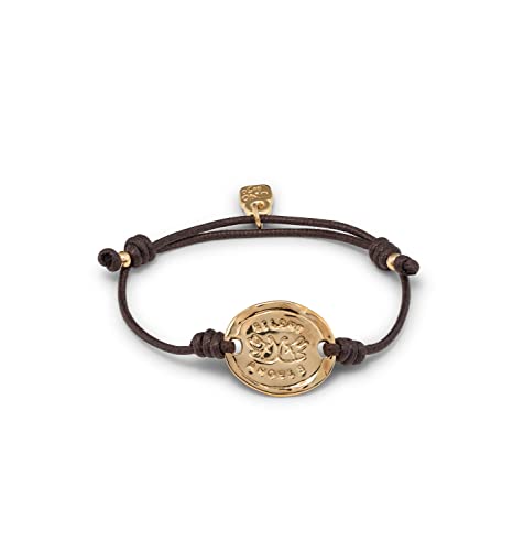 Uno De 50 Damen-Armband Versilbert teilvergoldet Stoff 20 cm - PUL0839MARORO0U