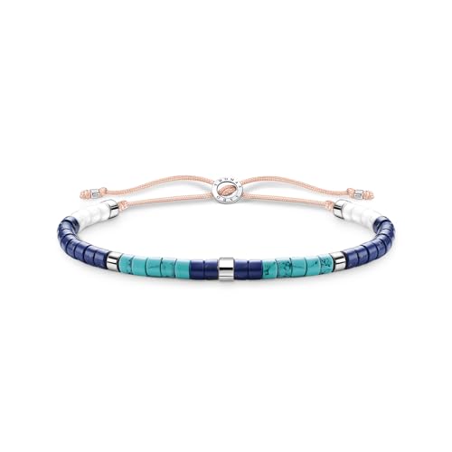 Thomas Sabo Armband mit blauen Steinen 925 Sterlingsilber A2065-775-7