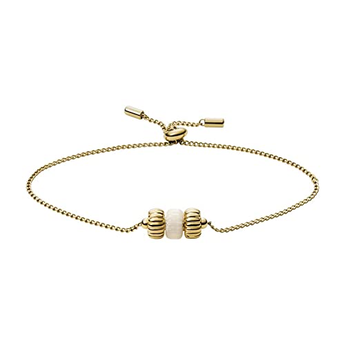 Fossil Armband Für Frauen Georgia, L: 216mm Gold-Edelstahl-Armband, JF03951710