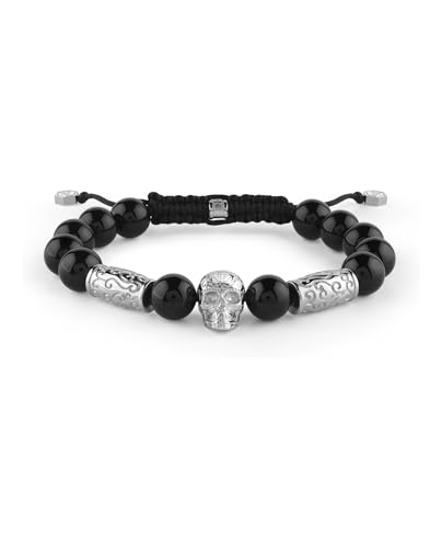 Philipp Plein Herren-Armband, Edelstahl, recycelt One Size 89210655