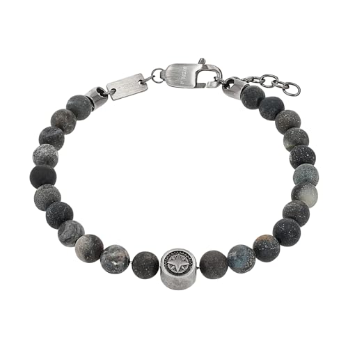 s.Oliver Identarmband Edelstahl Herren Armschmuck, Silber, Kommt in Schmuck Geschenk Box