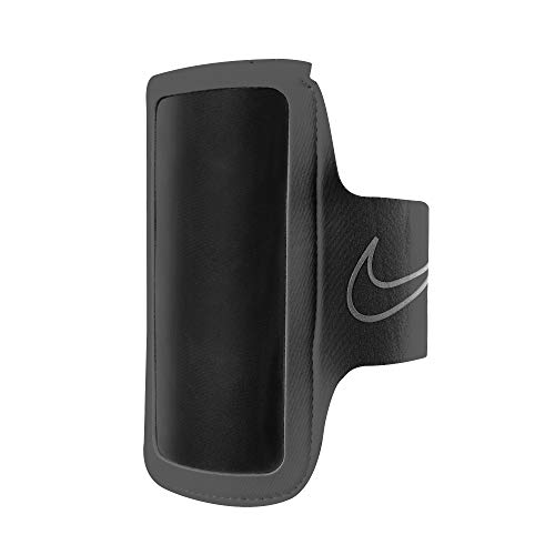 Nike Smartphone Armband 2.0 (Einheitsgröße) (Schwarz/Silber)
