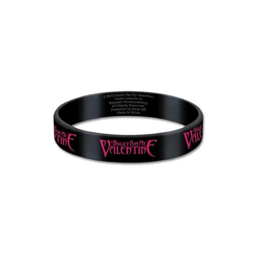 Bullet For My Valentine Gummiband, Standard-Größe, Silikon