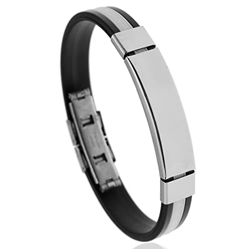 Tebinzi Titan Lympunclog Magnetarmband,Längenvers tellbare Armbänder Unisex | Stilvolle Armbänder für Erwachsene, Männer, Teenager, Outdoor-Reisen, Camping, Wandern