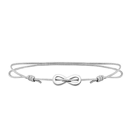 cai Damen Armband 925/- Sterling Silber 16+4cm rhodiniert weiß 135260114-19