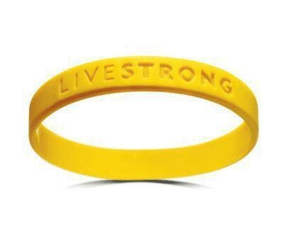Livestrong 3x Original Armband YOUTH NIKE Silikon Damen Jugendliche Gelb Durchmesser 5,5 cm incl. 1$ Lance Armstrong Krebshilfe