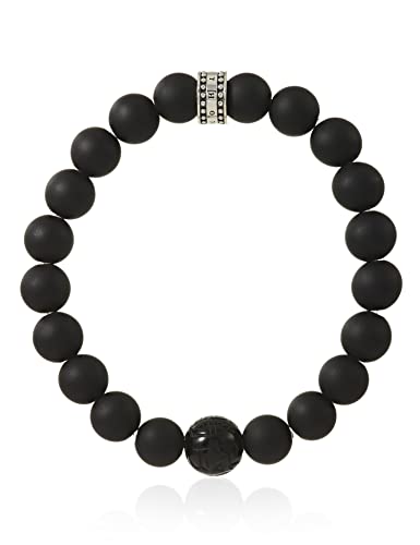 Thomas Sabo Unisex Armband Obsidian Rebel at Heart 925 Sterling Silber A1085-023-11