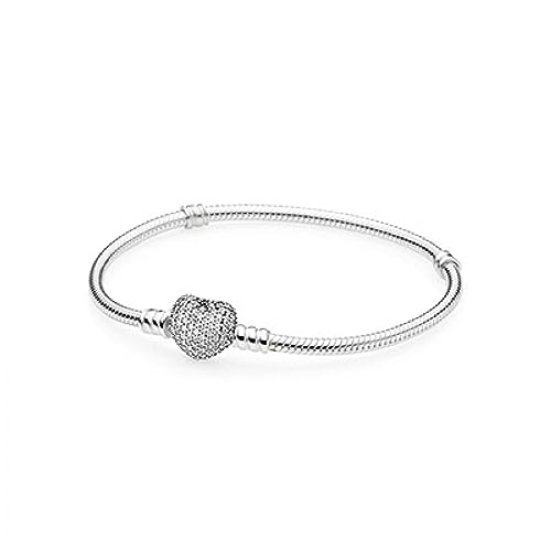 PANDORA Damen-Armband 925 Silber Zirkonia weiß 20 cm-590727CZ-20