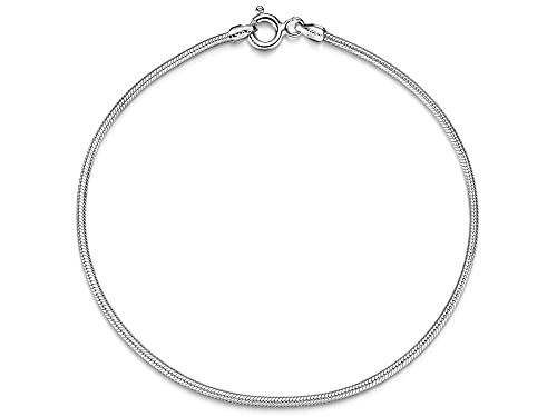 Schlangenkette Armband 1,6mm - 925 Silber, Länge 16cm