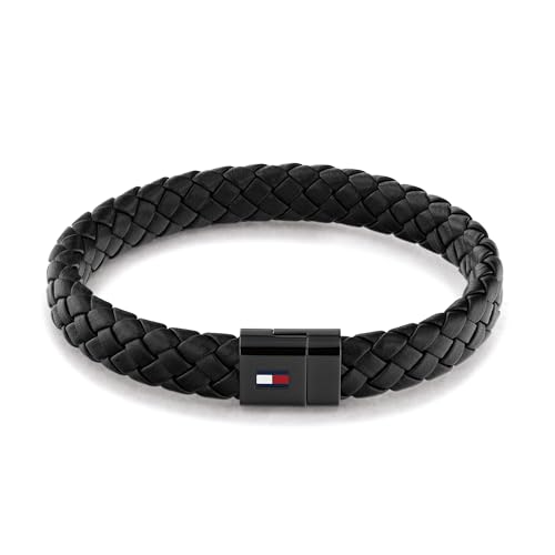 Tommy Hilfiger Jewelry Armband für Herren aus Leder - Erhältlich aus Schwarz oder Braun