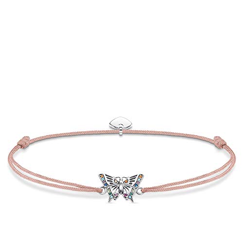 Thomas Sabo Damen Armband Little Secret Schmetterling 925er Sterling Silber LS082-640-7-L20v