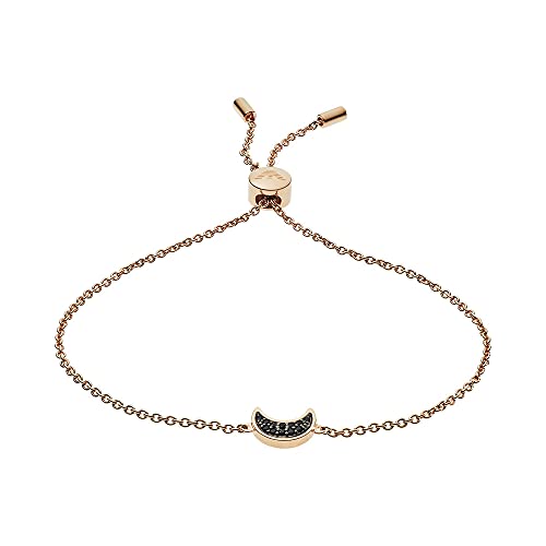 Emporio Armani Armband Für Frauen, Innenlänge: 160-235 mm; Größe Mond: 9X7X2 mm Rose Gold Sterling Silber Armband, EG3369221