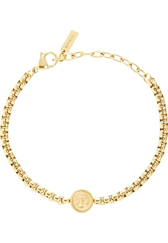 Breil Juwel Sammlung KETCH, ARMBÄNDER aus HERREN in FARBIGER STAHL Farbe GOLD messen 22,5 - TJ3218