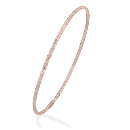 Citerna Damen-Armreif 375 Rotgold 9 Karat Diamantschliff 6, 5 cm