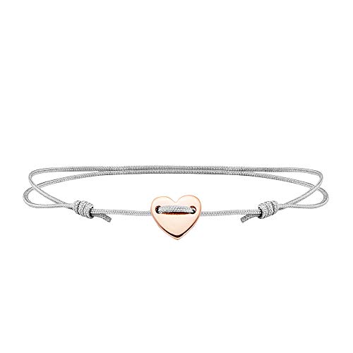 cai Damen Armband 925/- Sterling Silber 16-20cm rotvergoldet rot 135260109-19