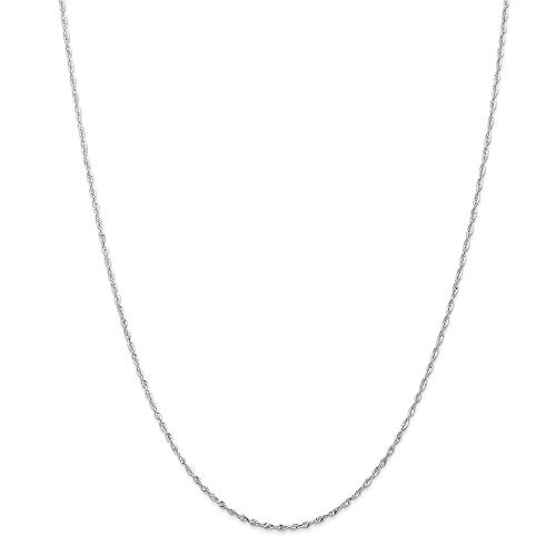 10 K V-Plus Weißgold 2,5 mm Diamant-Cut Armband leicht - 20,32 cm - JewelryWeb