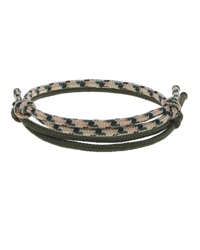 Made by Nami Surfer-Armband Set Herren & Damen • 2x Segeltau Armband Handgemacht • Maritimes Armband • Minimalistisches Armband • 100% Wasserfest & verstellbar • Freundschaftsarmbänder (Set 3)