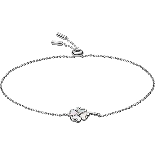 Fossil Armband Für Frauen Sterling Silber, Länge: 216mm Silber Sterling Silber Armband, JFS00542040