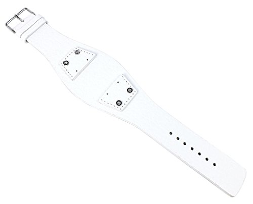 Bruno Banani Perseus Uhrenarmband Leder Band weiß BR20850 PS4 106 306