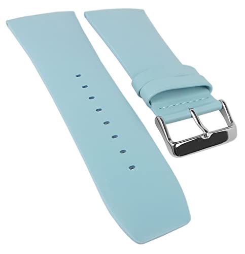 Bruno Banani Ersatzband 34mm blau glatt Leder DT6 100 304