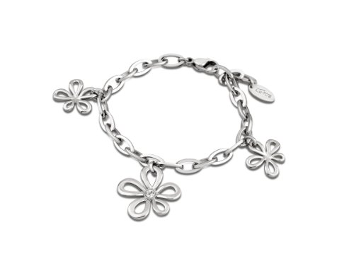 Lotus Style Jewelry Damen Armband Edelstahl 19.0 cm LS1535-2/1
