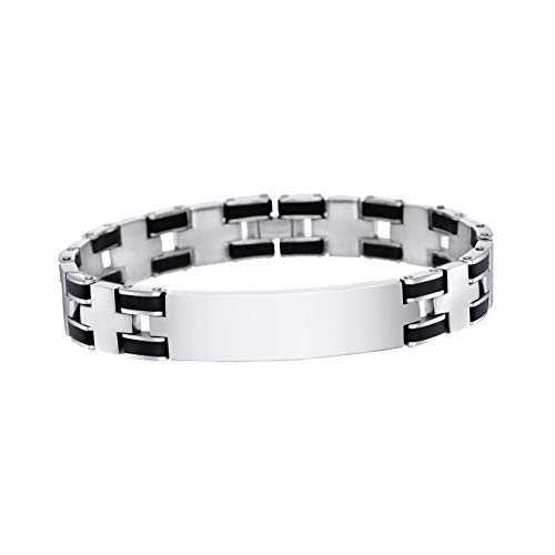 LS Edelstahl schwarz Style Herren Schmuck JLS1177 2 4