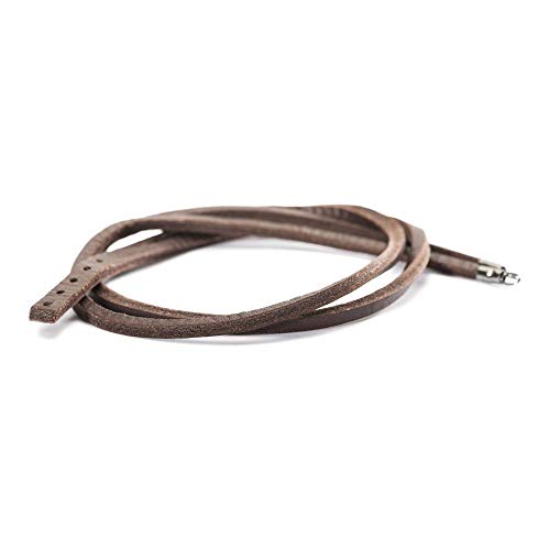 Trollbeads Damen-Armband Leather, Brown Leder 45 cm - L5104-45