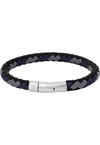 Skagen Armband Für Männer Hulsten, Innenlänge: 185 mm Schwarzes Nylonarmband, SKJM0204040