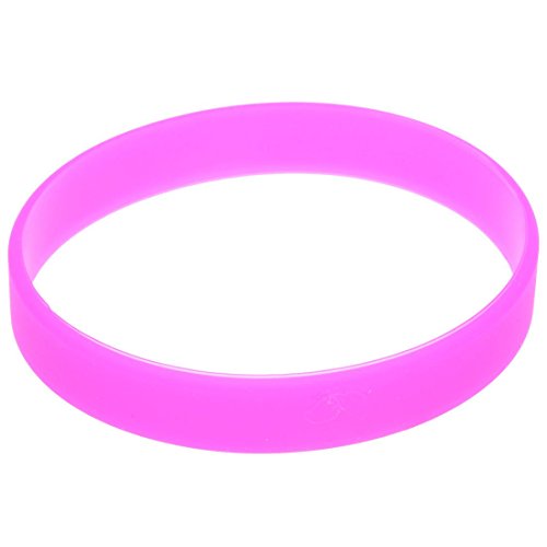 PROCTER Puno Munequera Armband aus Silikonkautschuk mit Elastizität, Rosa, Rot, Silikon-Kautschuk