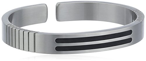 Boccia Damen-Spange Titan Kaltemail/Schw Sat 0340-02