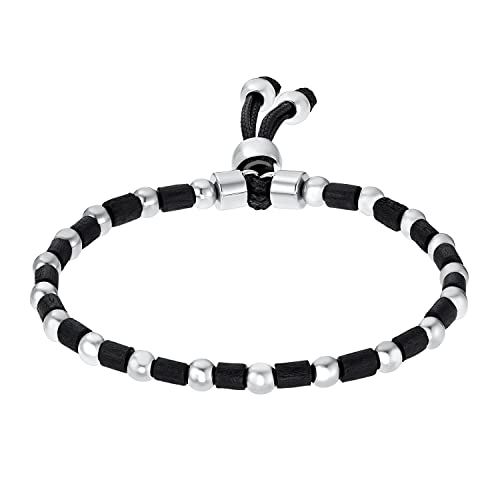 s.Oliver Armband Edelstahl Jungen Kinder Armschmuck, 16+2 cm, Silber, Kommt in Schmuck Geschenk Box, 2032556