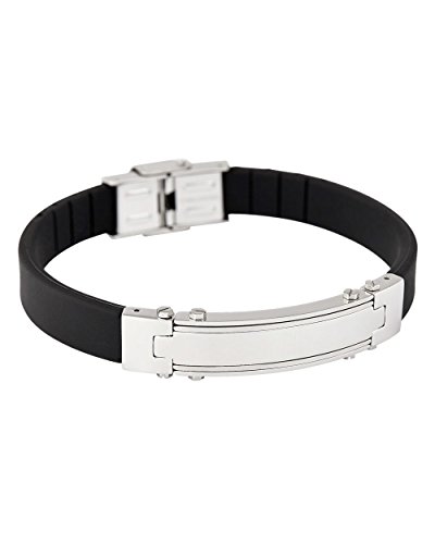 Lotus Style Armband aus Kunststoff & Edelstahl