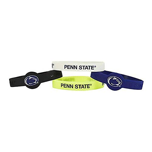 NCAA Penn State ccp-bc-283–34 Silikon Armband (4er Pack), One size, multicolor