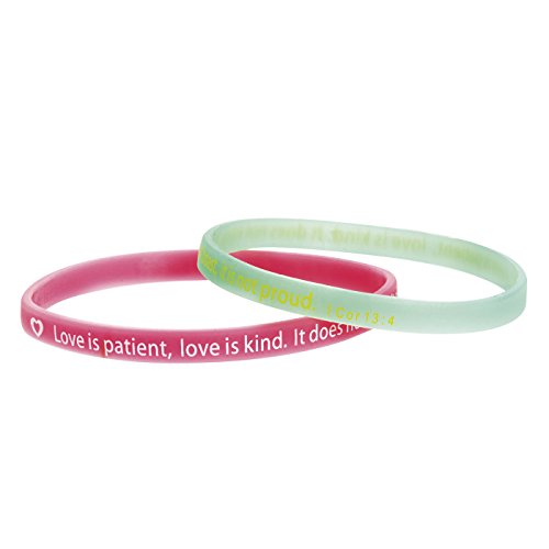°* Doppel-Armband  Love is patient, love is kind, it does not envy, it does not boast, it is not proud. 1.Cor 13:4 