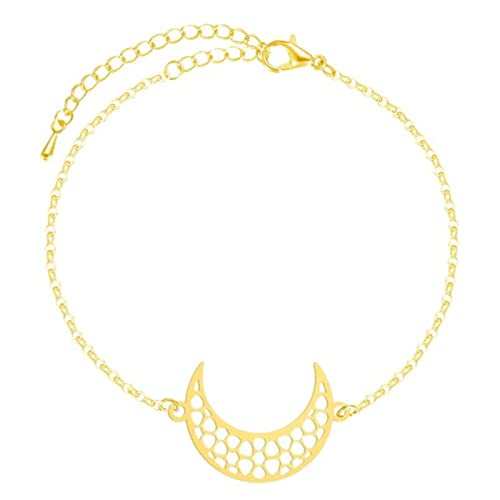 CHOUBAGUAI Armband CZ Infinity Armbänder für Frauen Freundschaft Paar Armbänder acht Form Charm Kette Armbänder Armreifen-TH-BA774-G