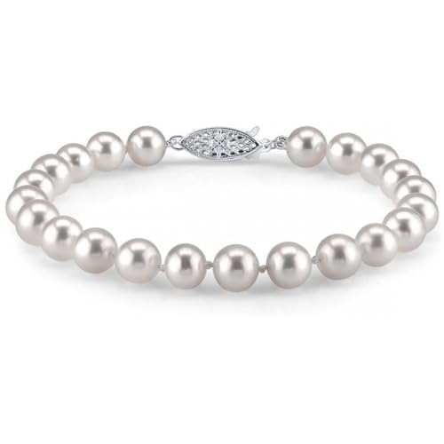 The Pearl Source   Kt Rund Süßwasser Zuchtperle Perle