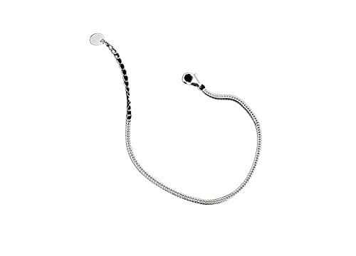 Hoixin Armband for Frauen, Freundschaftsarmband, Armbänder for Frauen, 925er Sterlingsilberarmband, glänzende Kielkette, Freundschaftsarmband, verstellbares Schmuckgeschenk (Color