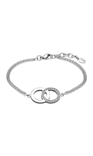Lotus Style Damen Armband Edelstahl LS1913-2/1 - Elegantes Armband mit Politur und Feiner Oberfläche 20,1 cm - Ideal als Geschenk Geburtstag - Besondere Anlässe