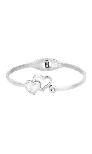 LOTUS STYLE Armband LS1792-2/1 aus der Kollektion Bliss aus Stahl, für Damen, Silber, No aplica, Silber, Ohne Edelstein