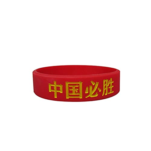 TianWlio Armband Stirnband Tokyo Silikon Chinese Kid Sport Armband Männer Armbänder Armbänder Beste Freundin Für (C, One Size)